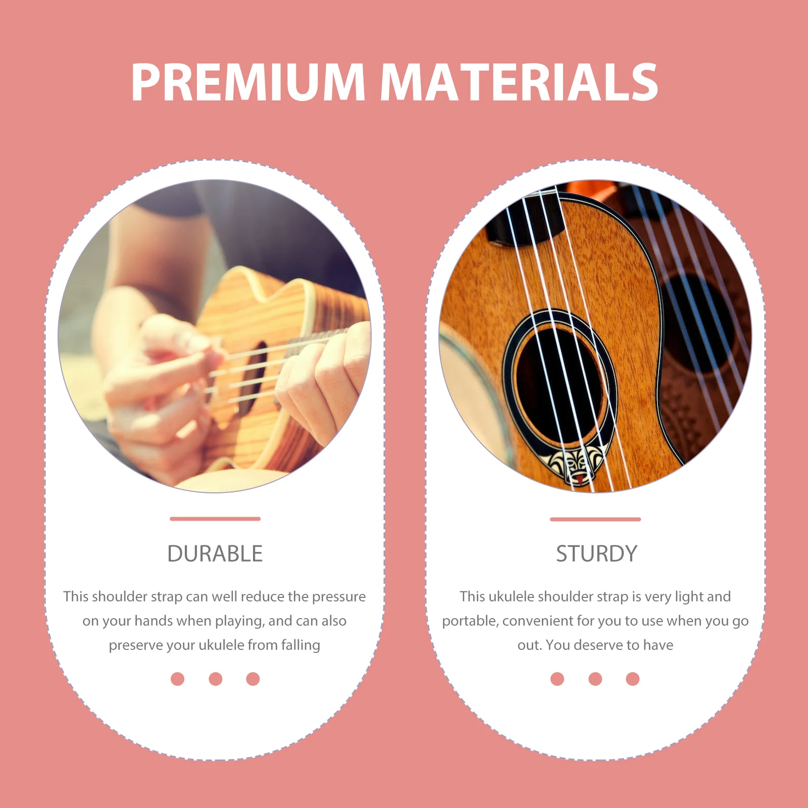 

Adjustable Ukulele Shoulder Strap Lightweight Oxford Cloth Belt Sling Portable Universal Fit For Adults Ukulele Strap