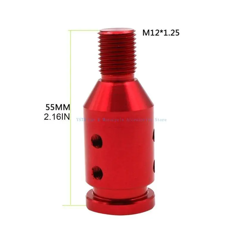 L5BC Universal Car Auto Gear Shift Knob Insert Syert for Head Thread Screw ADAP