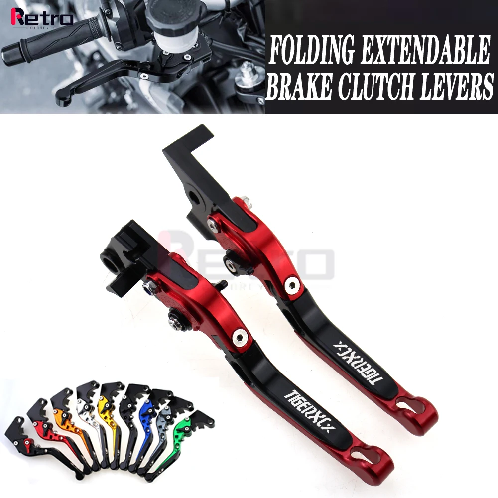 

For Triumph TIGER 800 XC/XCX/XR/XRX 2015-2018 2016 2017 Motorcycle Folding Extendable Adjustable Clutch Brake Levers