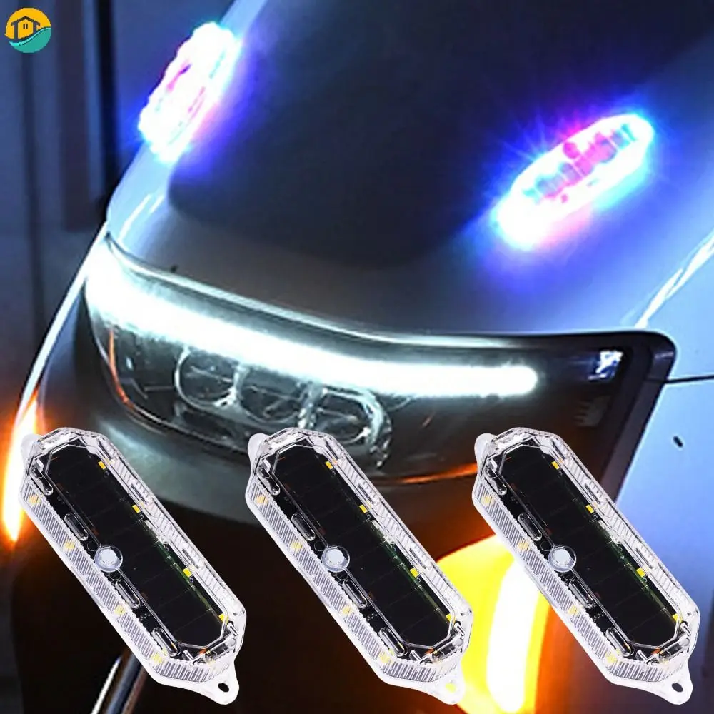 

Подарки, стробоскопическая сигнальная лампа на солнечной батарее, портативный универсальный тормозной задний фонарь, мигающие огни, водонепроницаемая автомобильная аварийная лампа