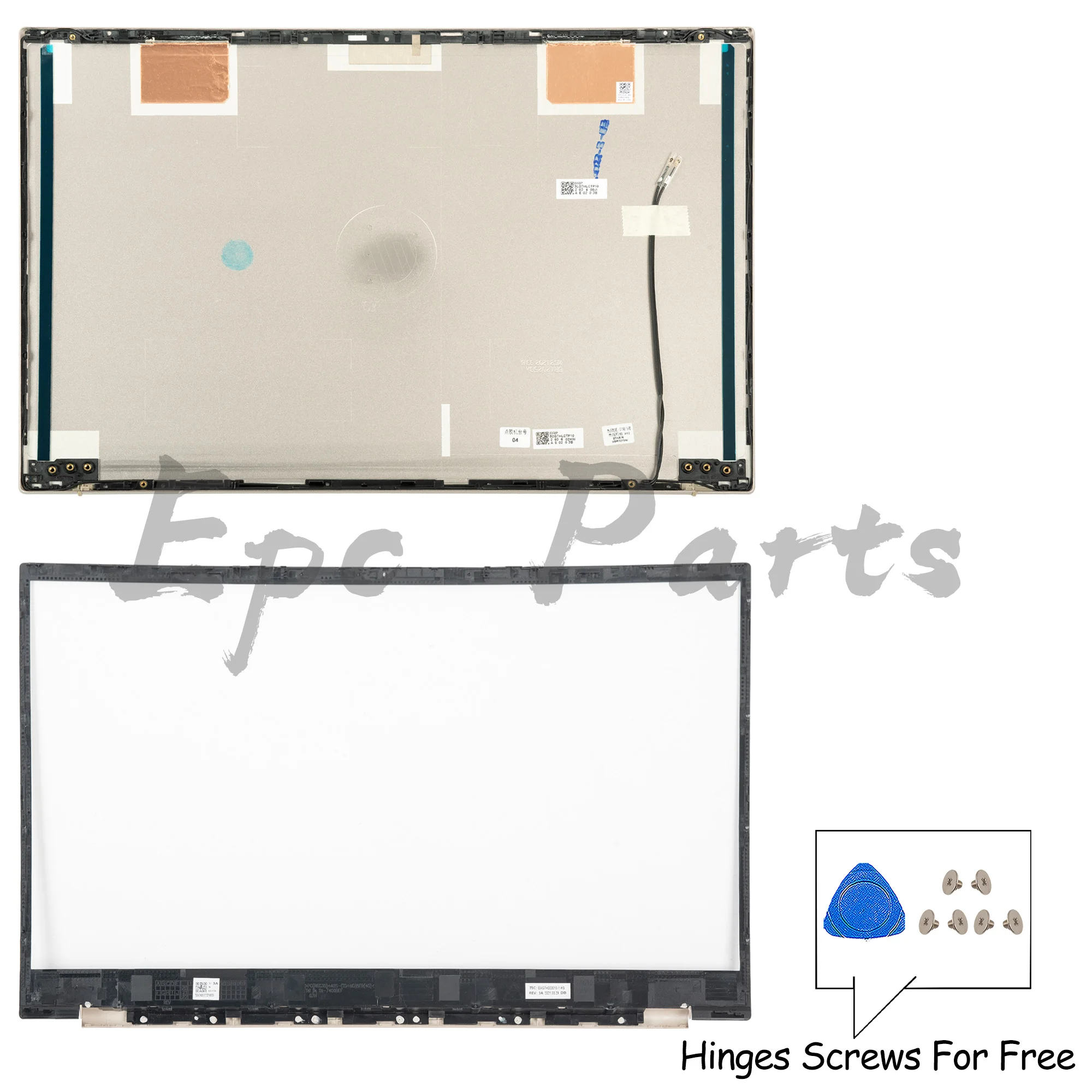 Epc Parts For Pavilion 15-EG 15-EH 15Z-EH TPN-Q245/Q246 Back Cover M08901-001 LCD Bezel Metal Case Silver/Blue/Gold