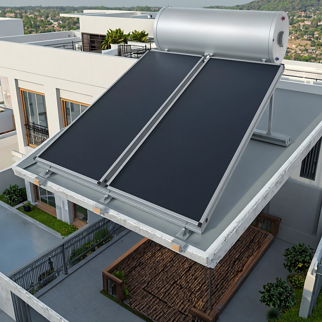Premium enamel-lined flat panel solar provides hotels with optimum insulation durability