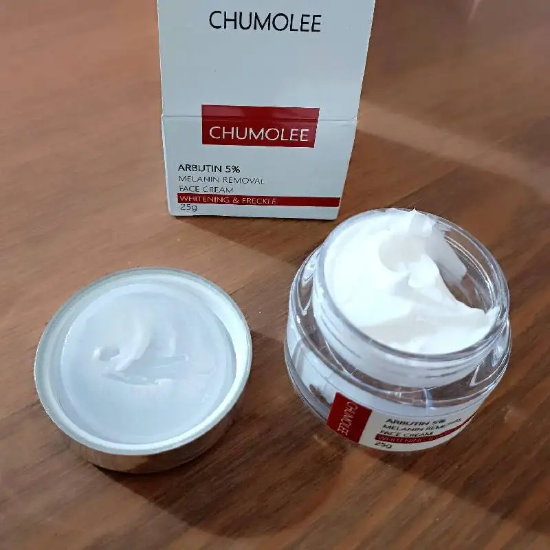 CHUMOLEE Arbutin Face Cream Moisturizing Refreshing Texture Friming Skin Care Skin Streaming Face Cream