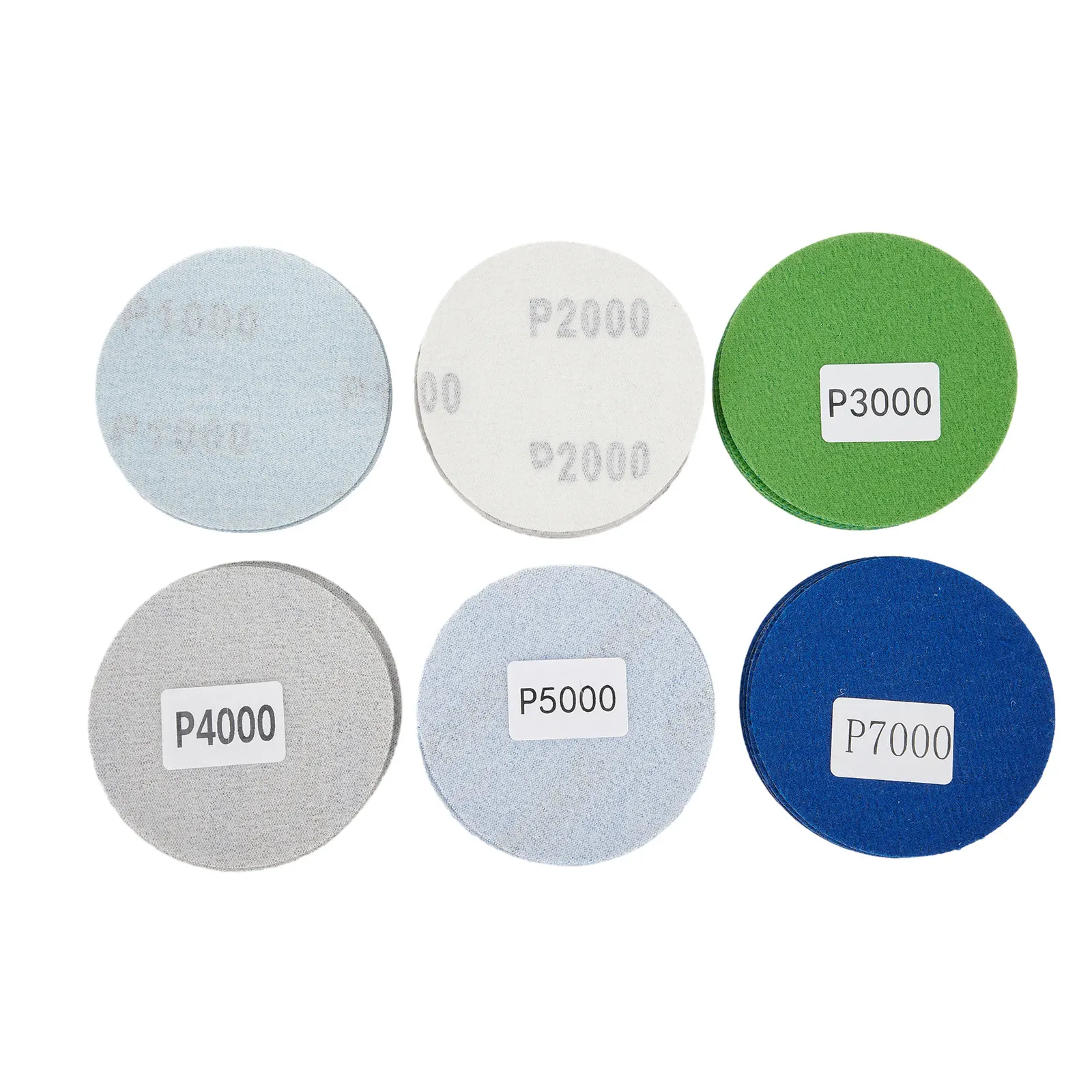 

Accessories Durable Sanding Discs 1000/2000/3000/4000/5000/7000 Grit 3 Inch 30pcs Grinding Metal Sandpaper Supplies