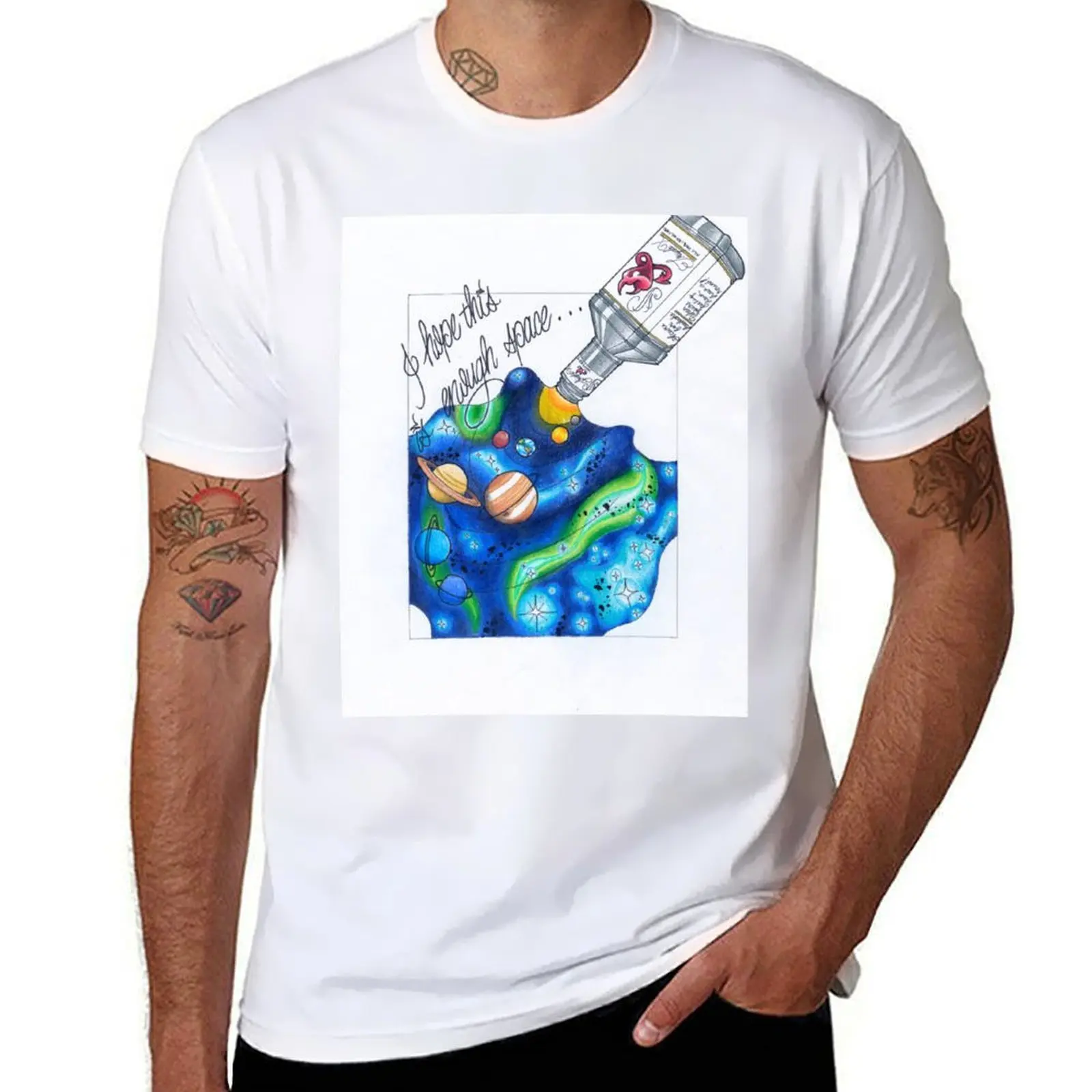 

man soft This Enough shirt Space T-Shirt for Is shirts cotton designer t man t Hope