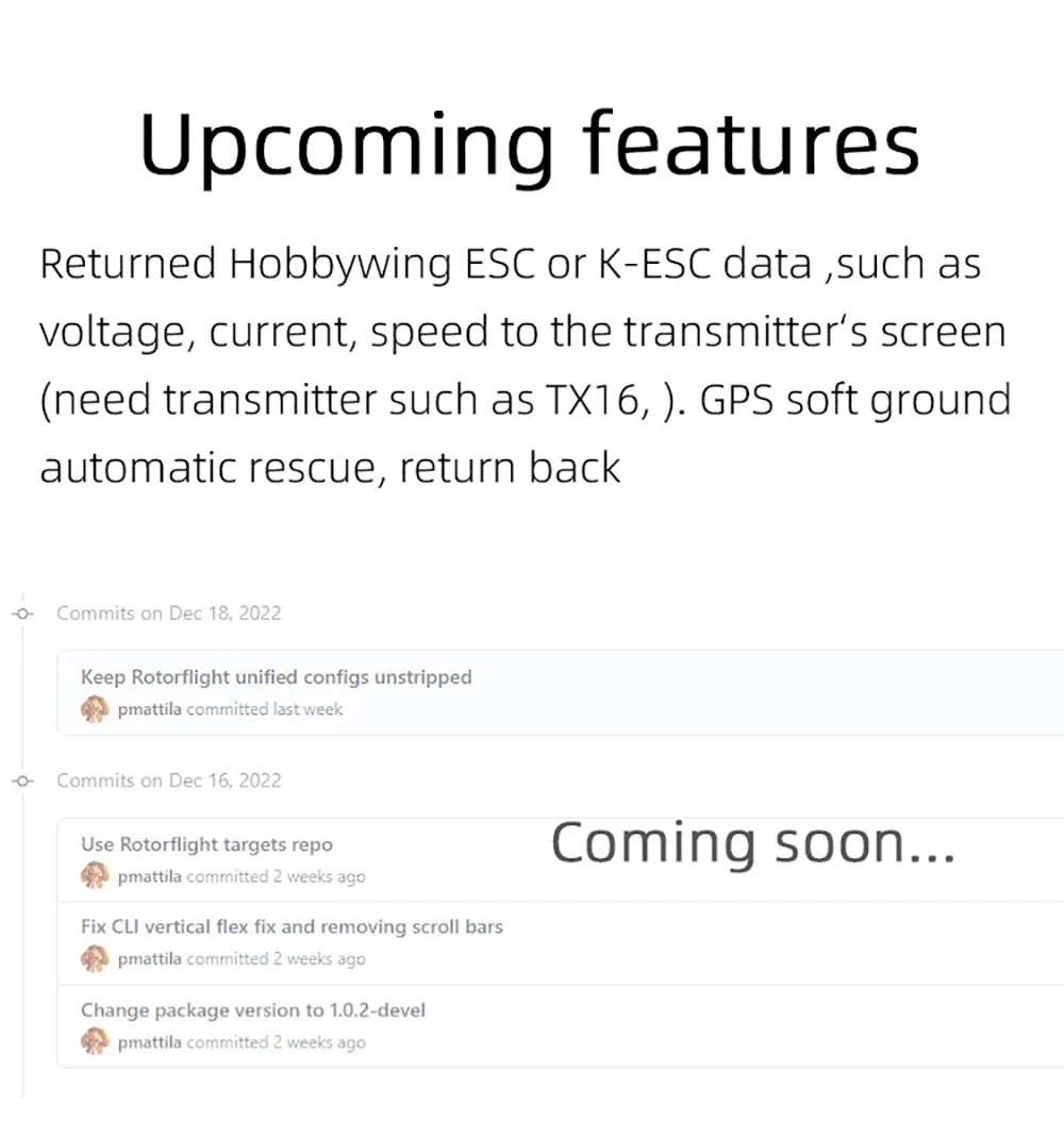 Rotorflight HELI 405 RF helikopter 3D Flight Controller FBL Heli Systeem Gyro Betaflight Ondersteuning Ontvanger PPM Spektrum Frsky