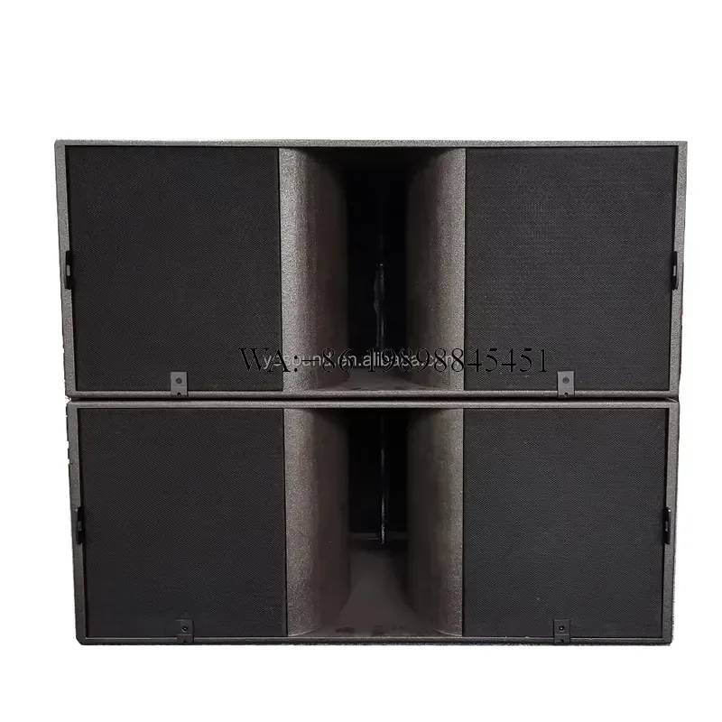 WMWMNU YKS28 Dual 18 Inch DJ Speaker Bass 2700W Professional Big Powerful Subwoofer with Neodymium Magnet 4ohm Impedance