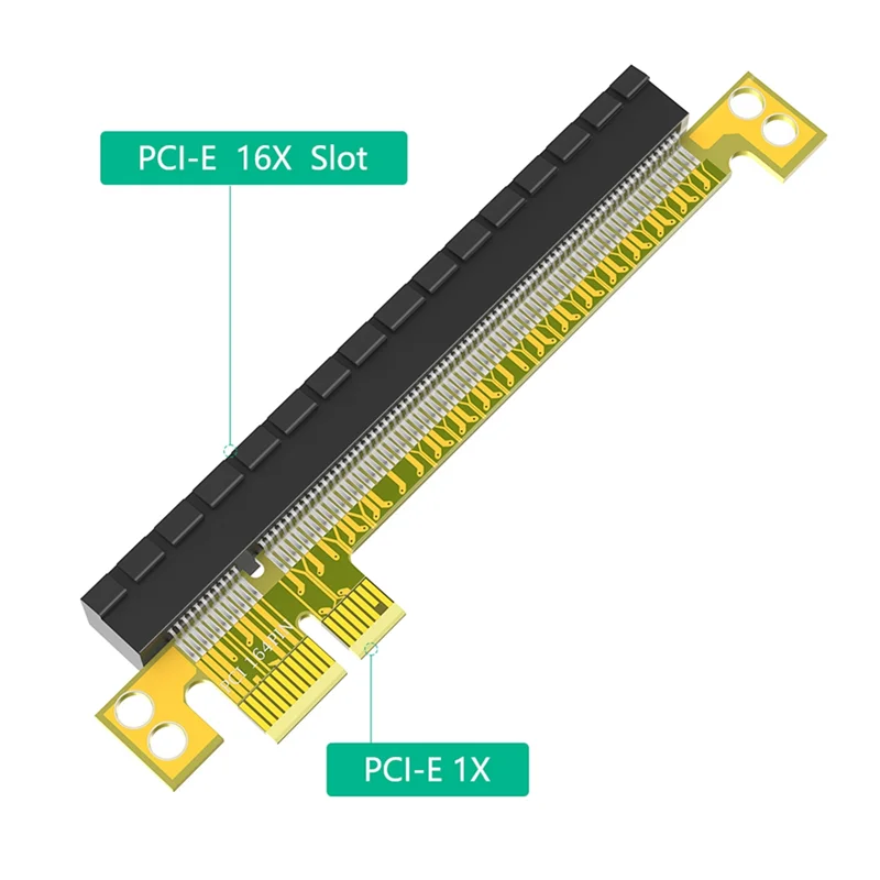 L53A-PCI-E Express 1X To16x エクステンダーカードアダプター PCI-E 1X To16x エクステンダーカードアダプター オス-メス拡張カード Forgraphics