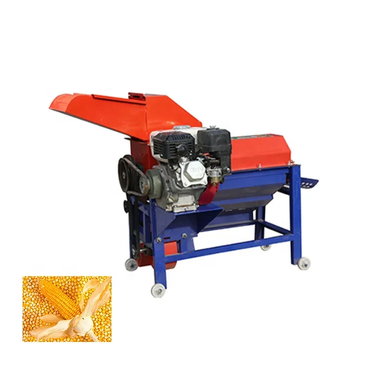Farm threshing machine maize thresher diesel engine corn sheller