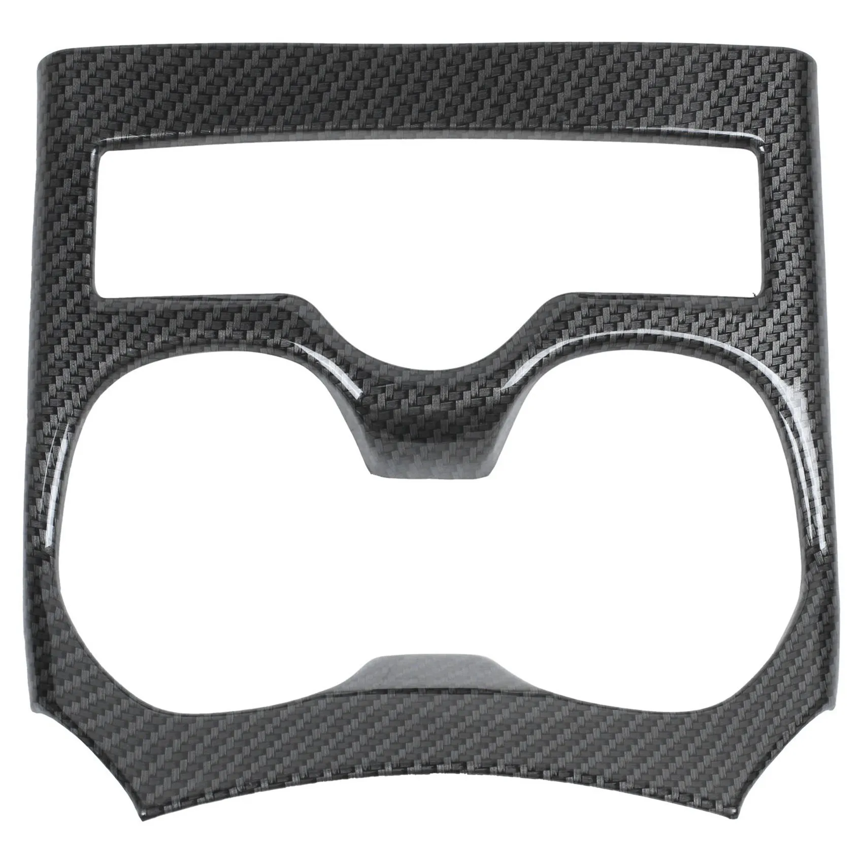 

2X For NISSAN Xtrail X-Trail X Trail T32 Rogue 2014 2015-2019 Carbon Fiber Car Water Cup Holder Cover