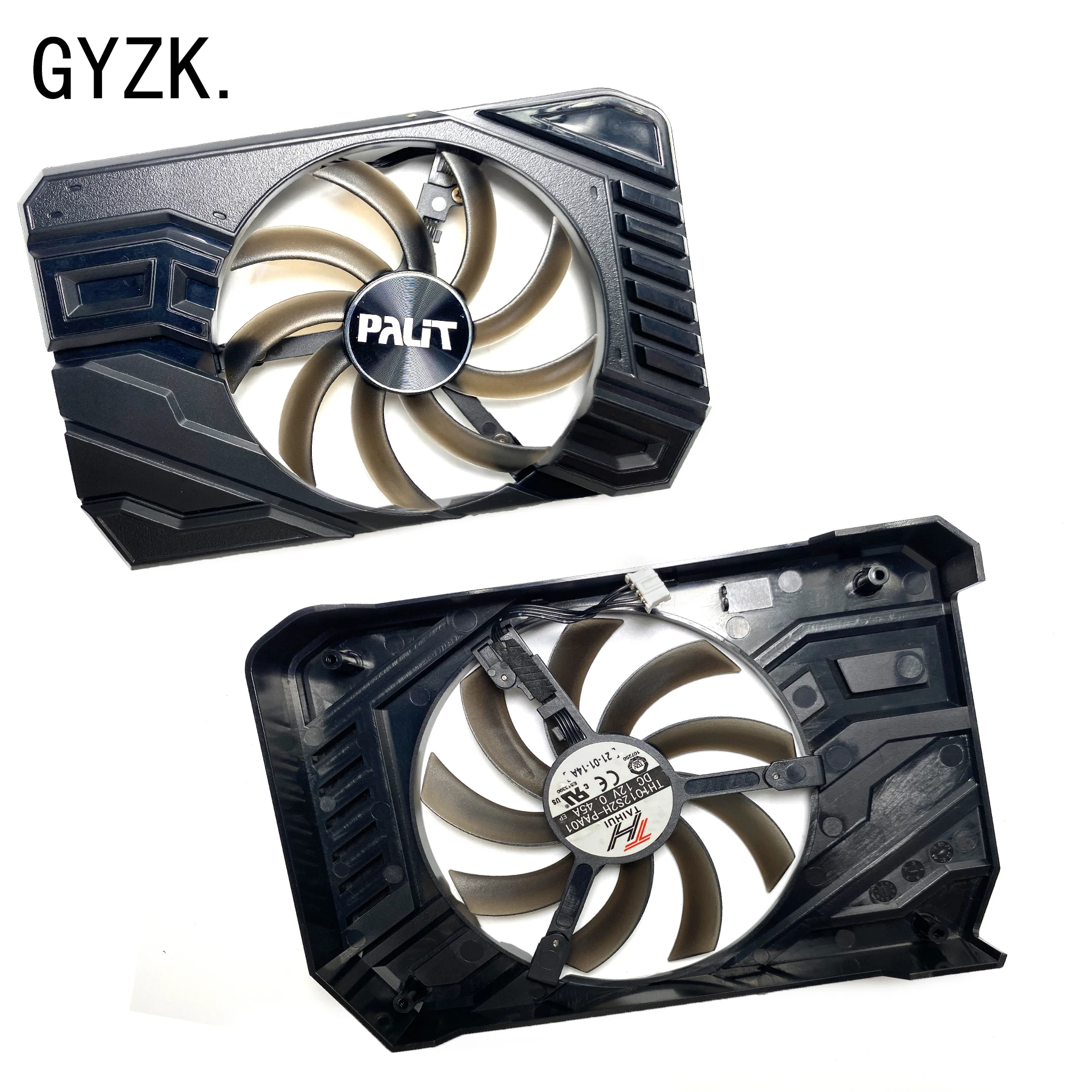 Substituição da placa gráfica, painel do ventilador com ventilador, EVA, GeForce RTX2060, GTX1660, 1660ti, Super StormX OC, TH1012S2H-PAA01, Novo