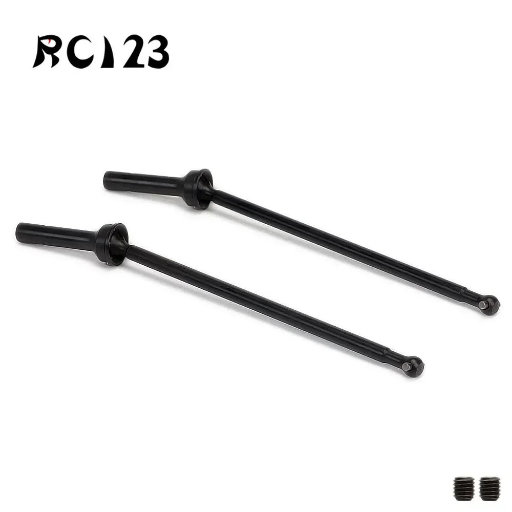 

2PCS Hard Steel #AR310458 #AR310590 Front Axle Cvd Drive Shaft For Rc Car 1/8 Arrma 6S Kraton Infraction Ntotrious unlimited
