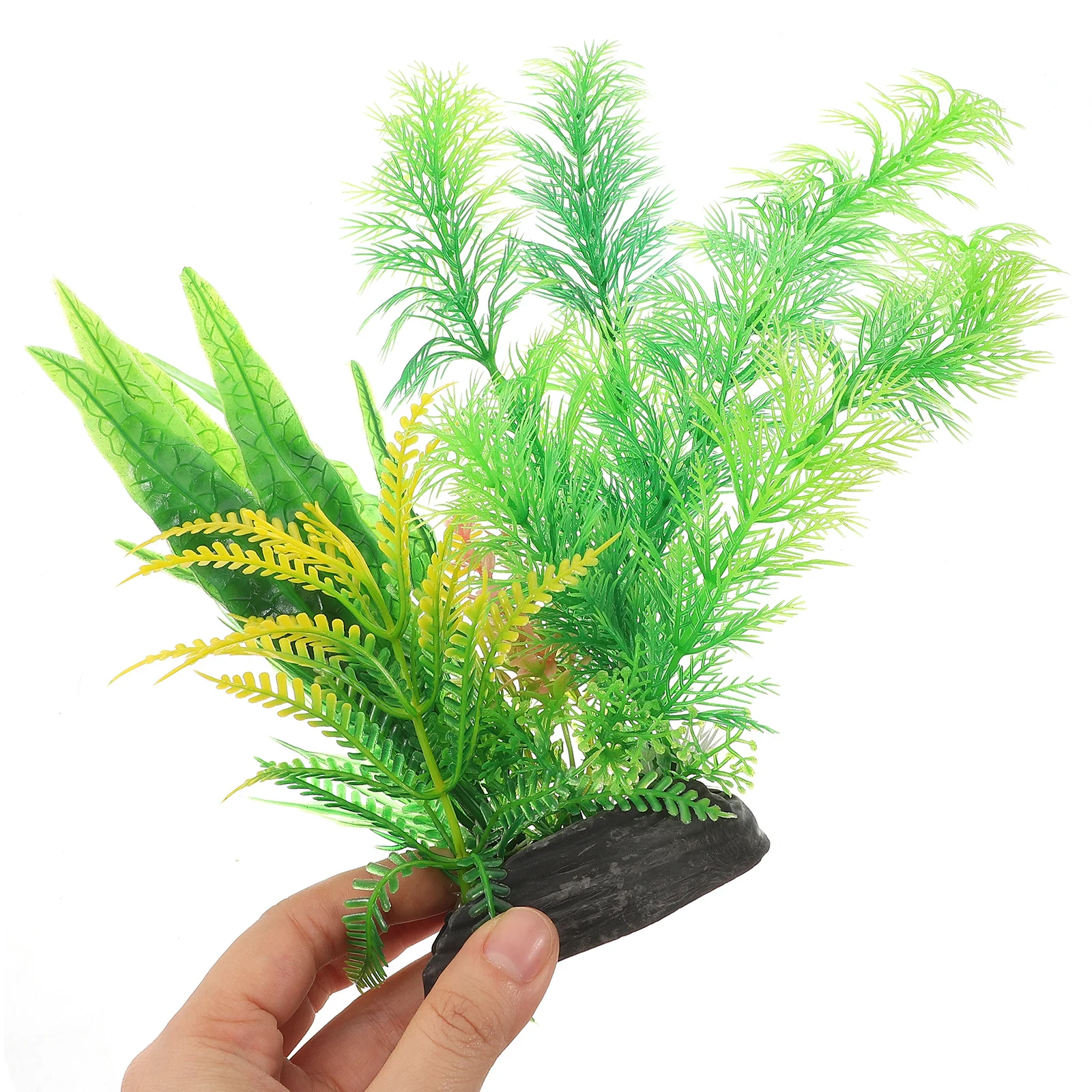 

Artificial Water Plants Plastic Aquarium Decoration Realistic Fish Tank Plants for Freshwater Aquatic Landscape and Fish Decor
