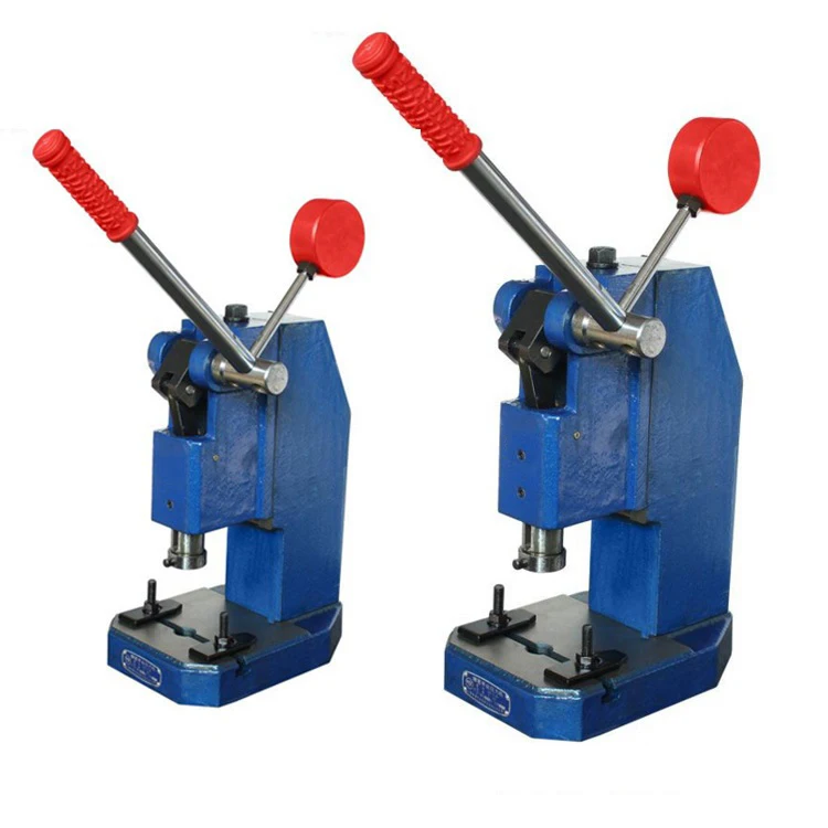 Desktop Manual Punching Press Spring Or Lever Type Single Column Manual Arbor Hand Press Machine