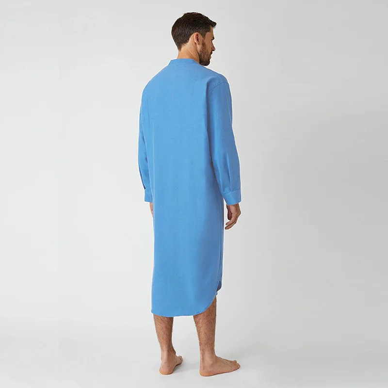 Long Shirts for Men, Muslim Robe, Long Sleeve, Arab Shirt