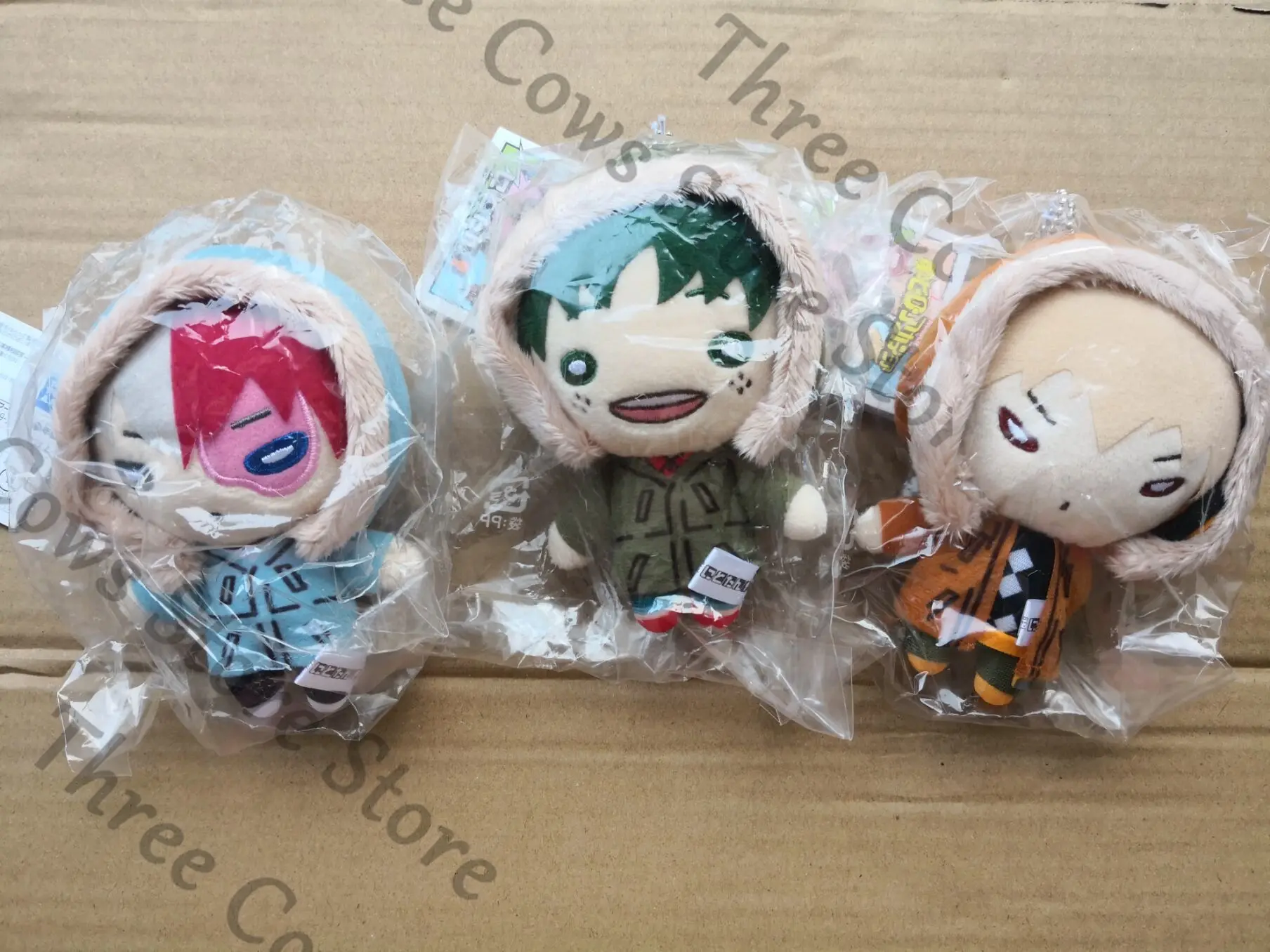 

Anime My Hero Academia Todoroki Shoto Midoriya Izuku Cosplay Cartoon Maumet Widget Ornament Puppet Keyring Accessory Mascot Gift
