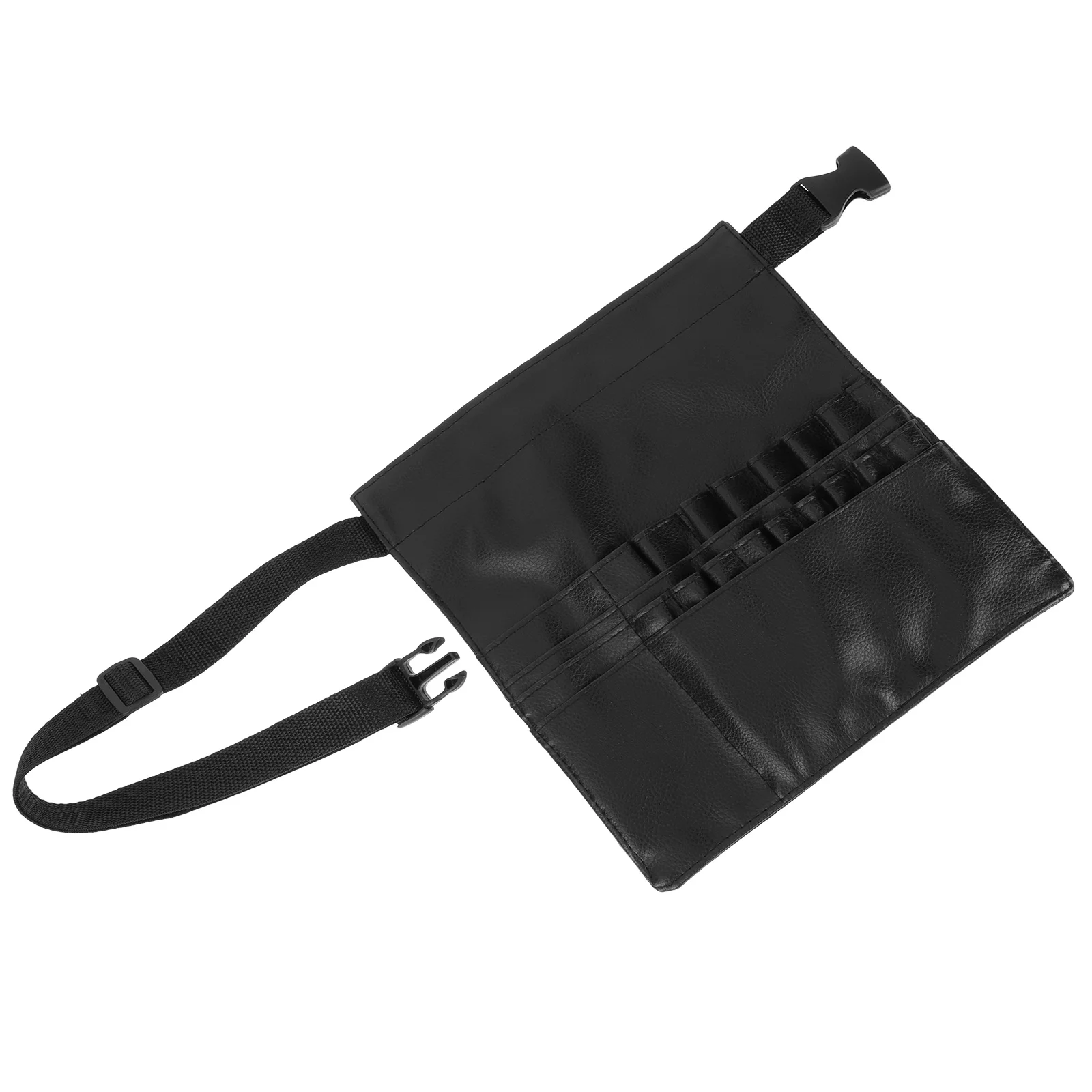 

Makeup Brush Storage Bag Black Travel Toiletries Unilateral Artist Tool Professional Portable Waist Pack Water