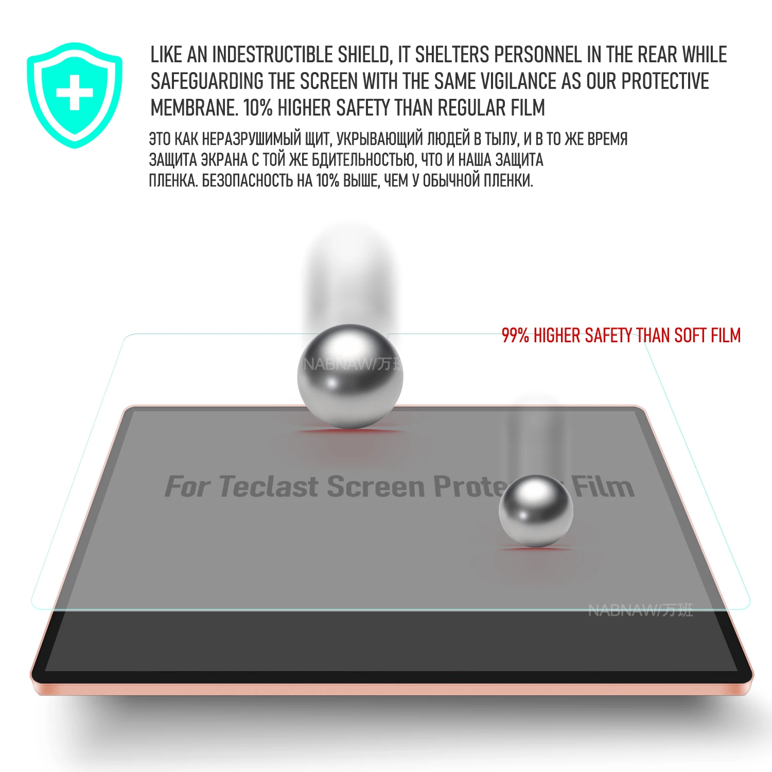 2 Pieces Anti Scratch Hardness Tempered Glass Screen Protector For Teclast T65 13.4 T65 Max 2025 T70 T60AI T60Plus