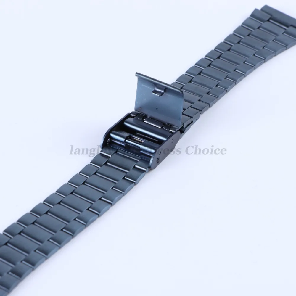Stainless Steel Strap For CASIO F91W F84 F105 F108 A158 A168 AE1200 AE1300 B650 AQ230 AE500W Classic Small Square Metal Bracelet