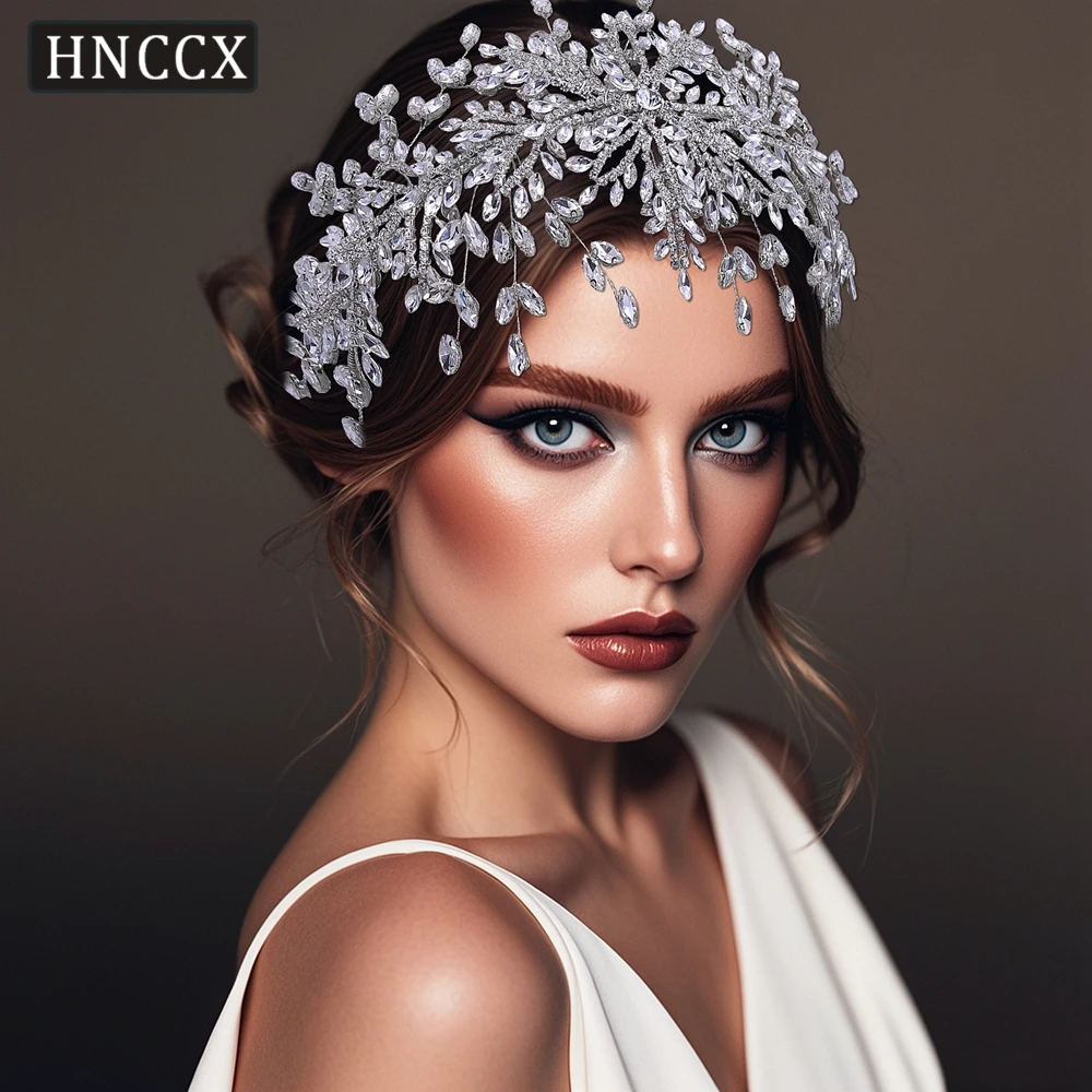 

YouLaPan Luxurious Bridal Wedding Rhinestone Hair Patches Handmade Exquisite Women's Banquet dance Party Hair Accessories YXA482