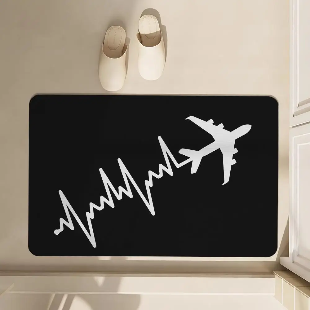 

Airport Runway Traffic Floor Mat Bathroom Soft Diatomaceous Mud FloorMat Bathroom Absorbent Mat,Bedroom Mat