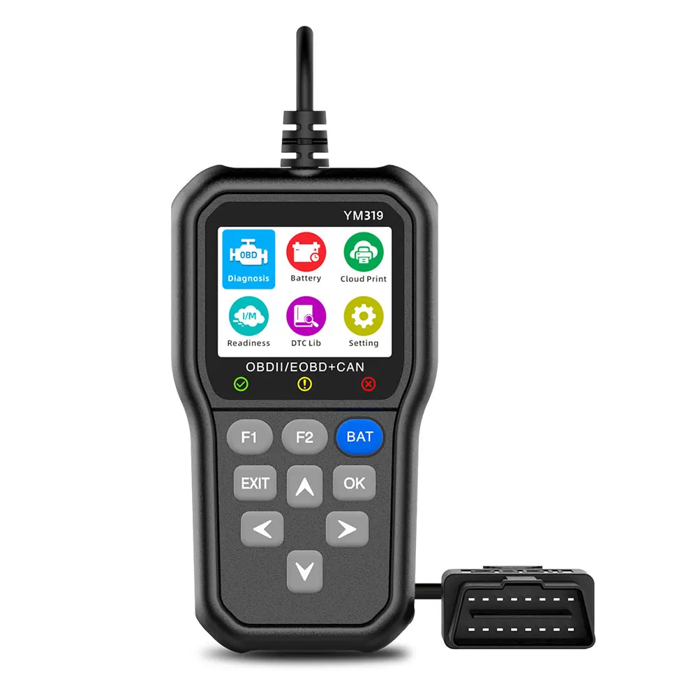 

Automotive Diagnostic Tool Vehicle System Scan Battery Voltage Test Battery Health Life Check Analyzer