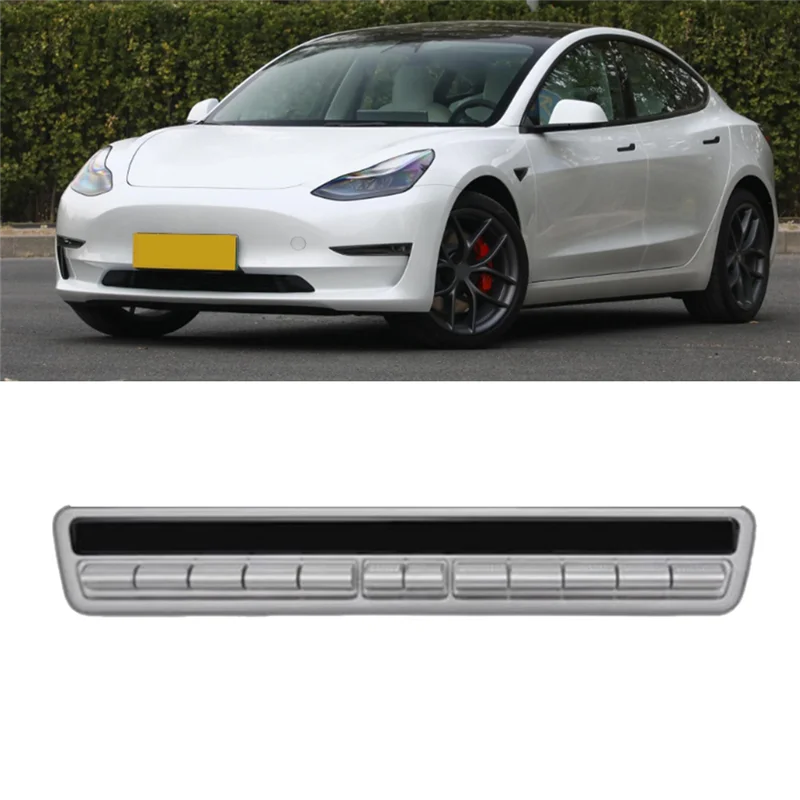 سيارة متعددة الوظائف تحت شاشة التحكم المركزية طقم أزرار التحكم المادي لطراز تسلا 3 Y 2019-2023 اكسسوارات السيارات