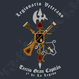 Tercio Gran Capitan Legionario Veterano Spanish Legion Veterans T-Shirt New 100% Cotton Short Sleeve O-Neck Casual Mens T-shirt