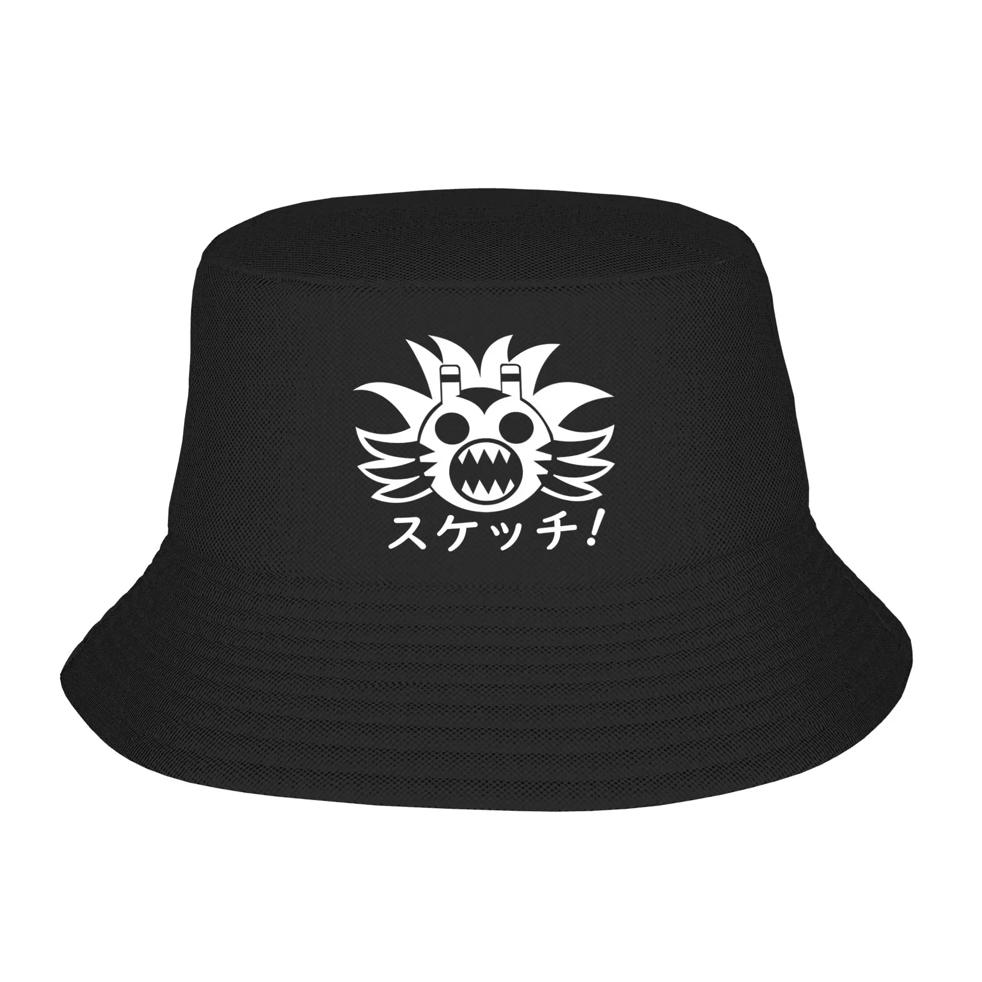 Couple Monster Hunter  Bucket Hat World Gajalaka  Personality Fisherman Hats Summer Trendy Travel Hiking Caps Hawaii Visor Hat