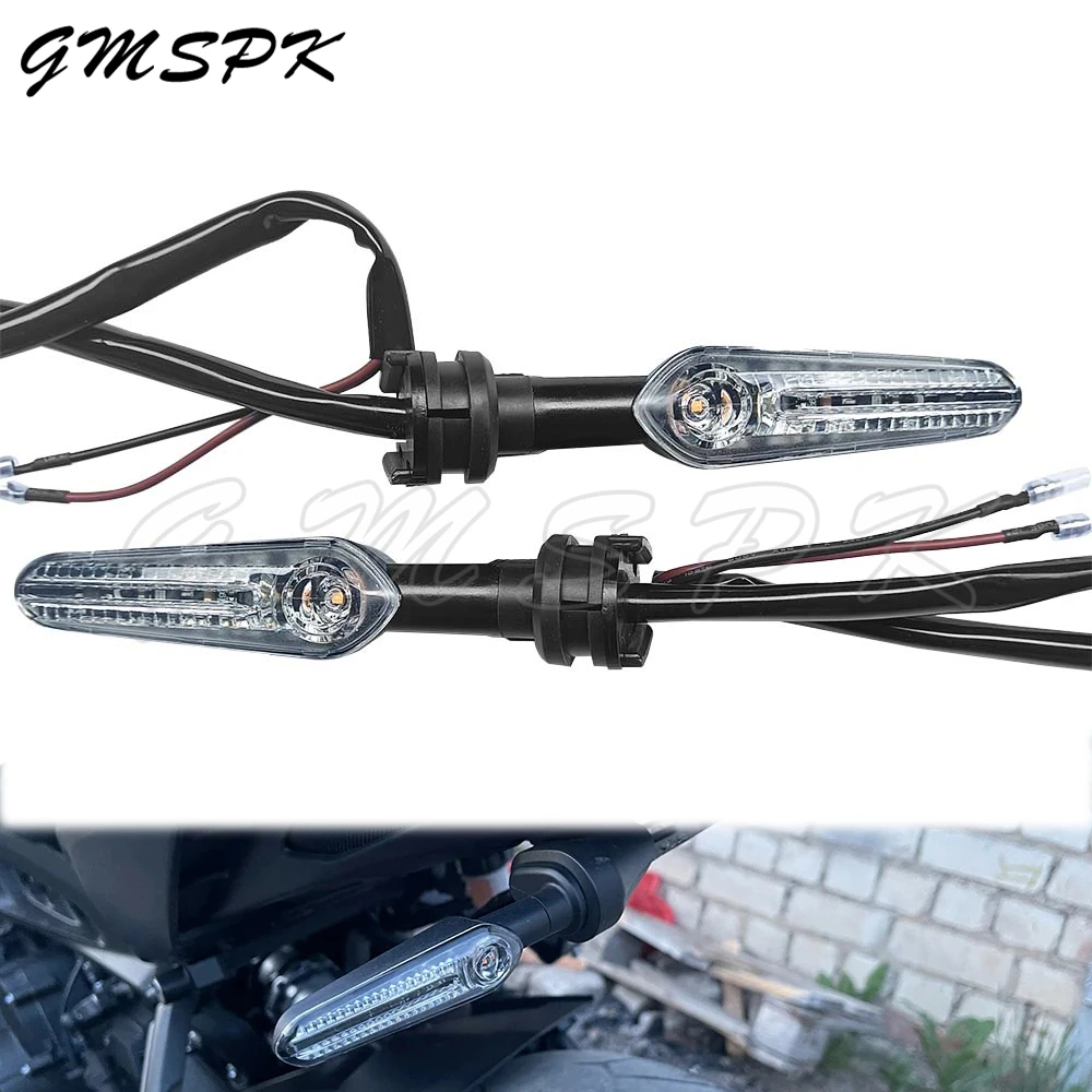 

Motorcycle LED Turn Signal Indicator Flashing Light Fit for KAWASAKI Z1000 Z900 Z900RS Z800 Z650 Z300 ER6N VERSYS 1000 KLR 650