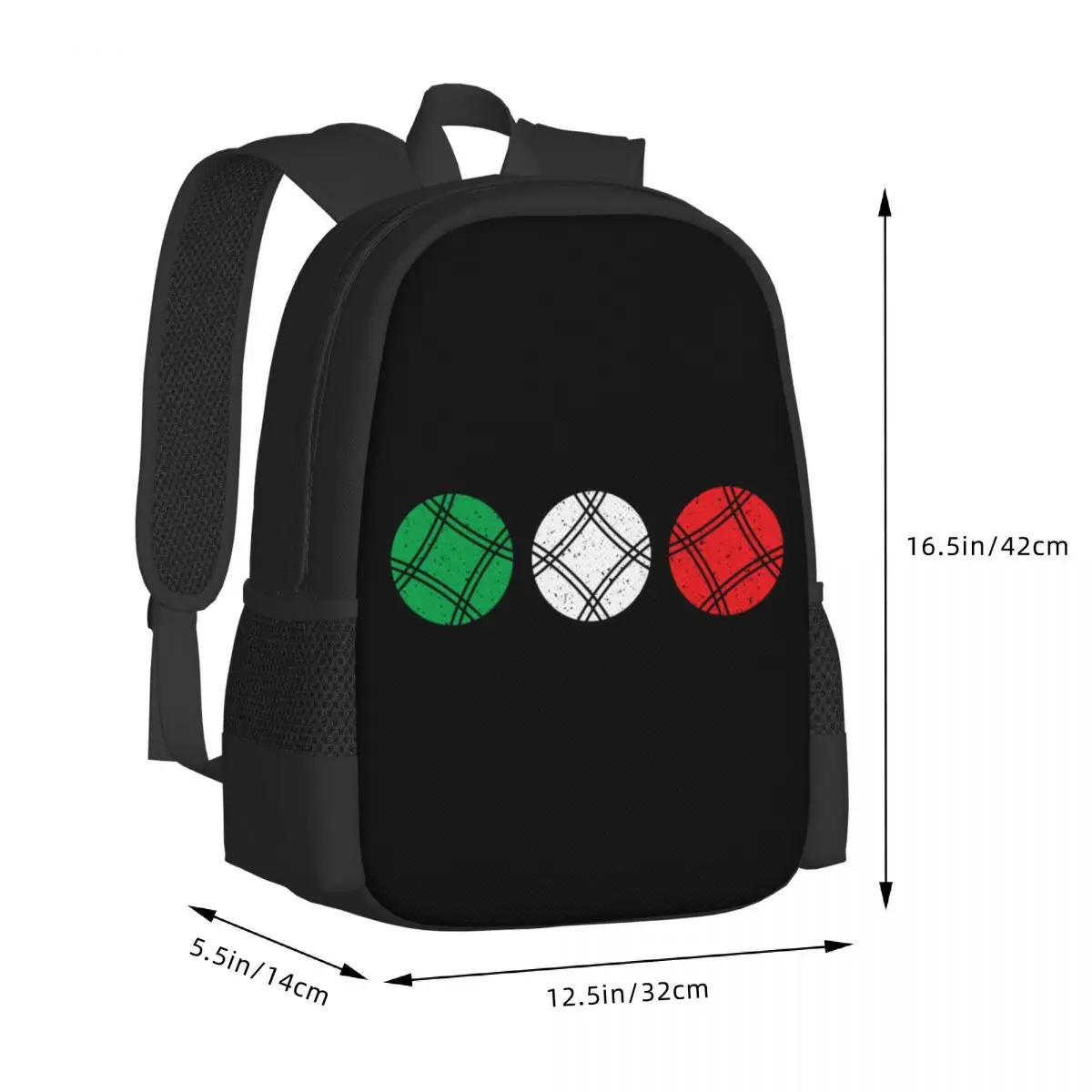 Cool bocce design - bocce petanque boules player  Collaboration Backpack Large Capacity Cute Foldable  Clothes Backpacks