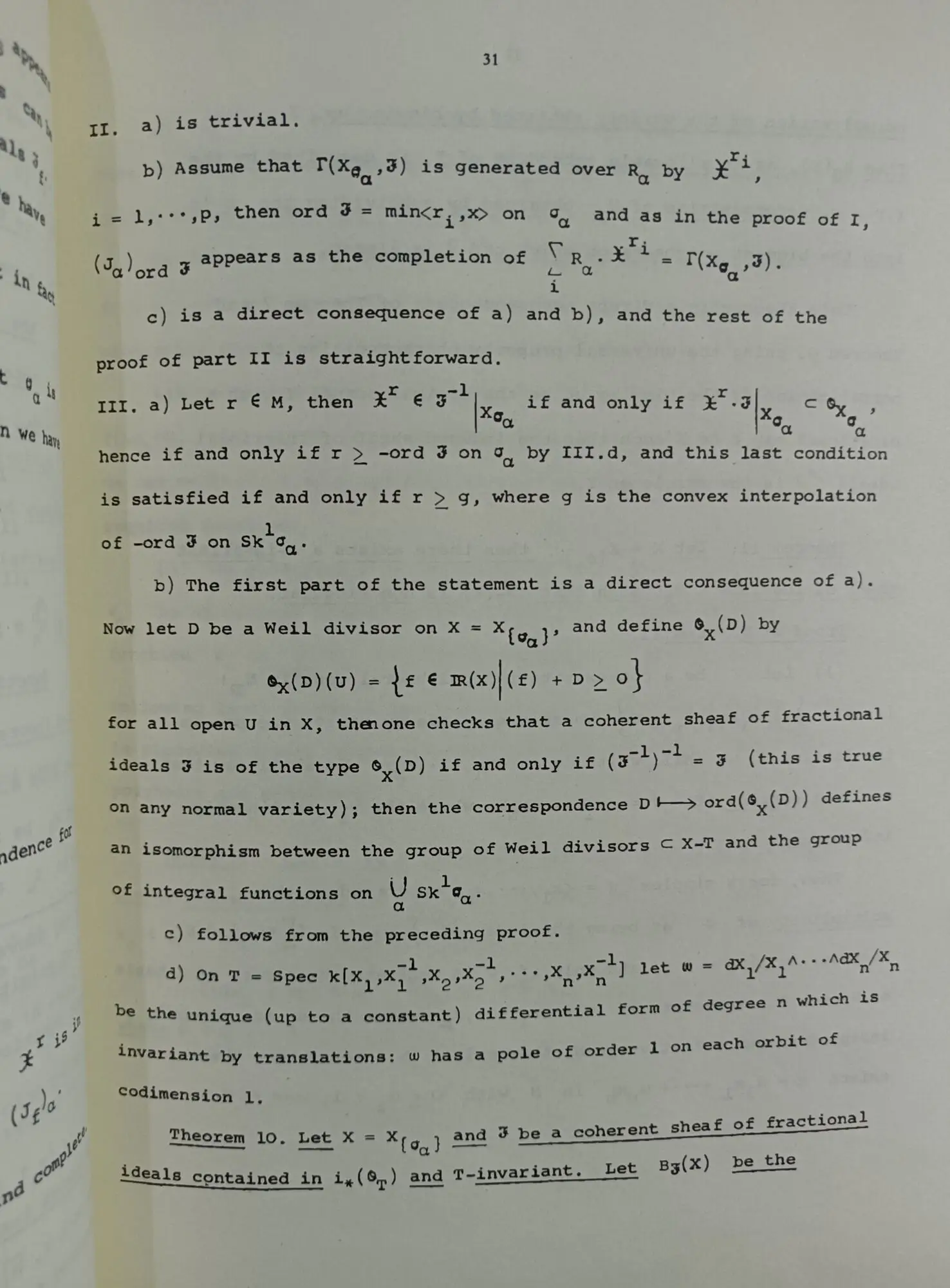Toroidale Einbettungen 1