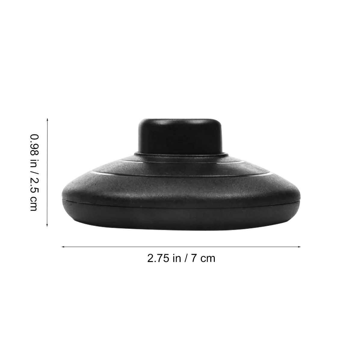 

4 pcs Floor Foot Pedal Lamp Flame Retardant Pp Material Easy Install For Desk Floor Lamp Home Office Use Foot Switch