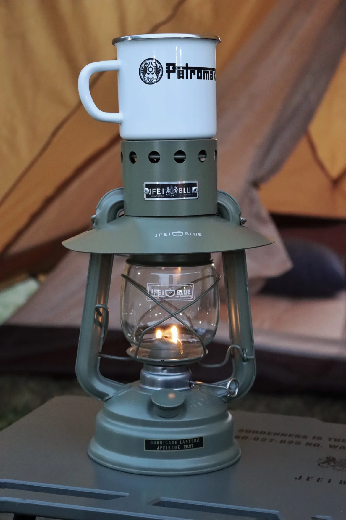 JFEIBLUE Lantern Shade Camp Lantern Kerosene Heating Lamp Cover Fuel Hand 276 Days 78 Lantern Shade CS Oil Lantern