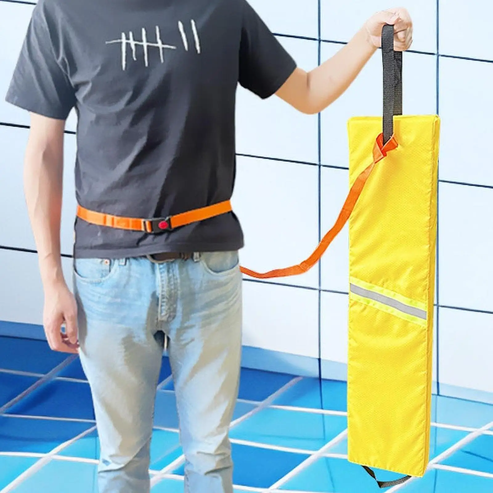 

Lifeguard Tube, 31.5inch Portable Swimming Float Lifeguard Float for Pool Beach Water Sports