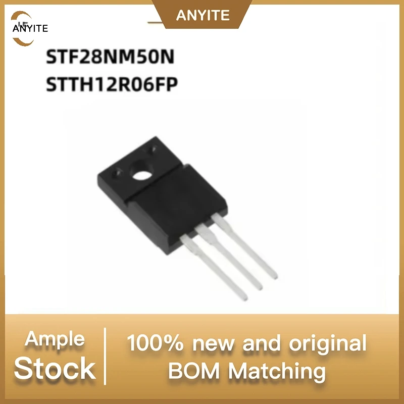 20Pcs/Lot   New  STF28NM50N  STF28NM50 28NM50  STTH12R06FP   STTH12R06F  STTH12R06 12R06 TO-220F