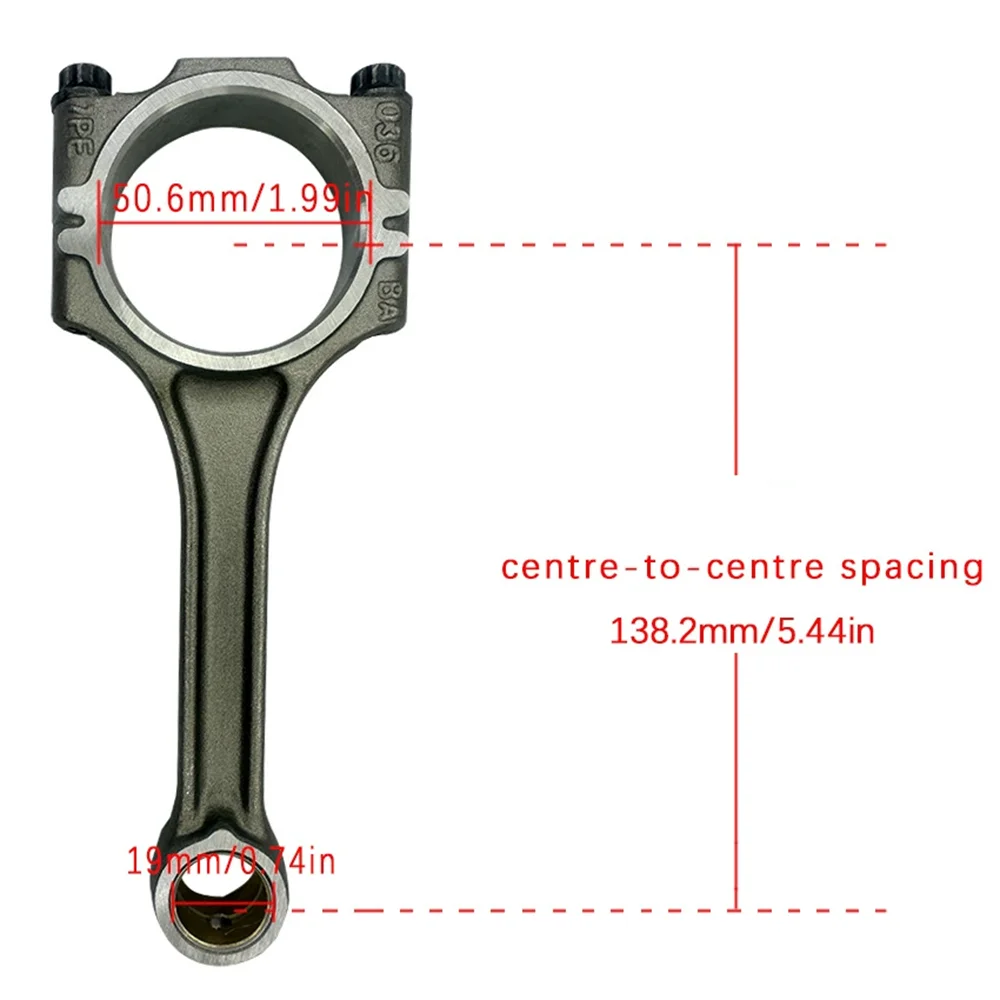 036198401E 4 قطعة ربط Con Rod مجموعة جديدة 1.6L 1.6 L T L4 الغاز لسكودا فابيا VW جيتا بولو 2007-2022 BTS CFNA CLSA CLRA