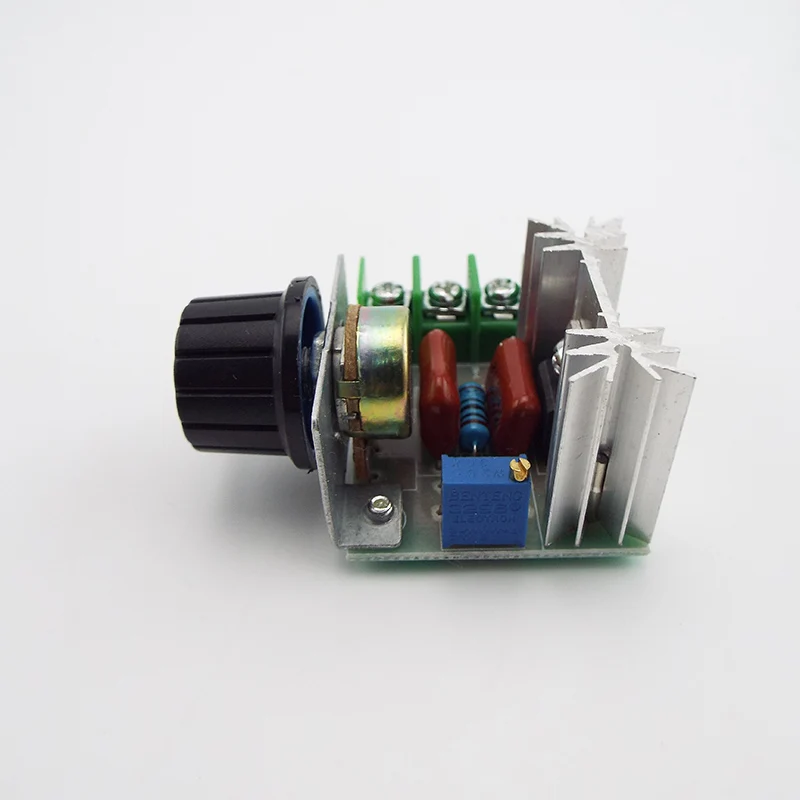 AC 220V 2000W SCR Voltage Regulator Dimming Dimmers Speed Controller Thermostat Adjuster Governor A5