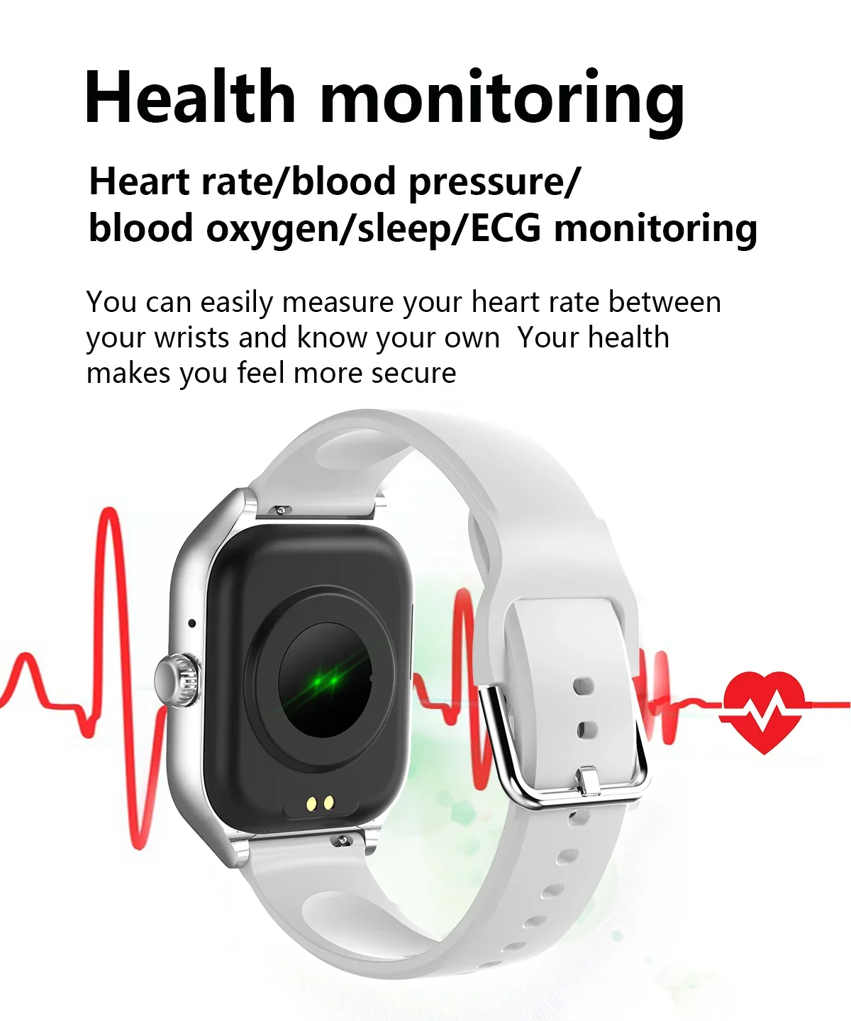 Smartwatch with 2.01-Inch Color Screen, Bluetooth Calling and Fitness Tracking description 9
