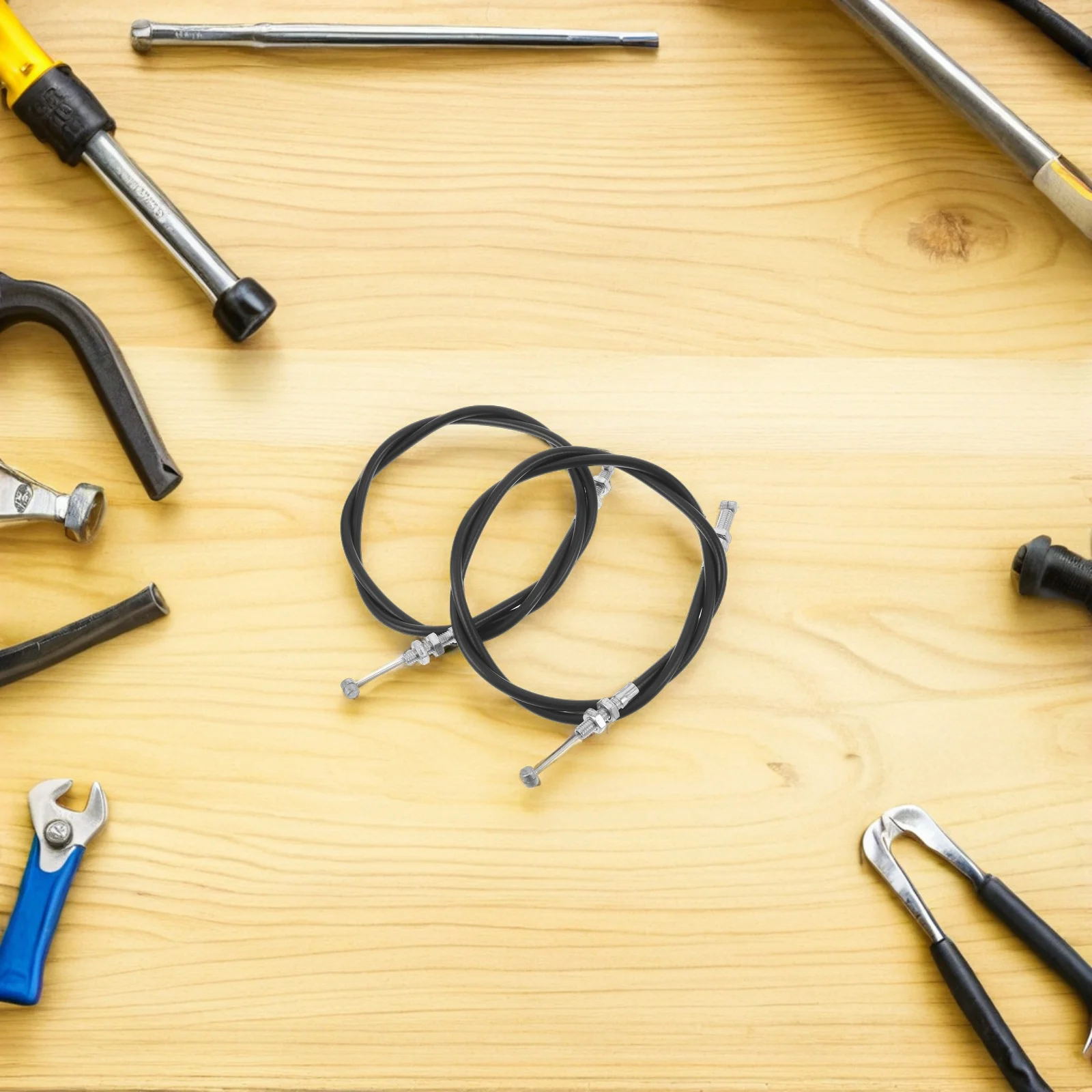 

2pcs Stylist Chairs Cable For Salon 85Cm Replacement Recliner Pull Cable Heavy Duty Barber Chair Wire - Sofa Recliner Pull