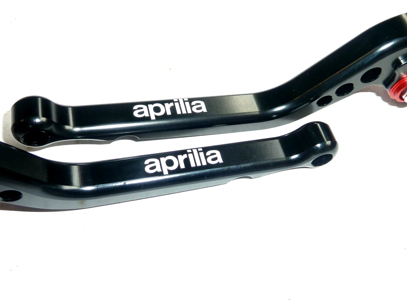 For Aprilia RSV4 RR 2009-2024 LONG BLACK BRAKE + CLUTCH LEVERS SET ROAD TRACK RACE - Image 4
