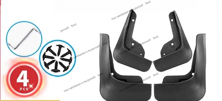 For Hyundai Tucson NX4 Hybrid N Line Mud Flaps 2021 2022 2023 2024 Car Splash Guards Fender Protector 4pcs Mudguards Accessories