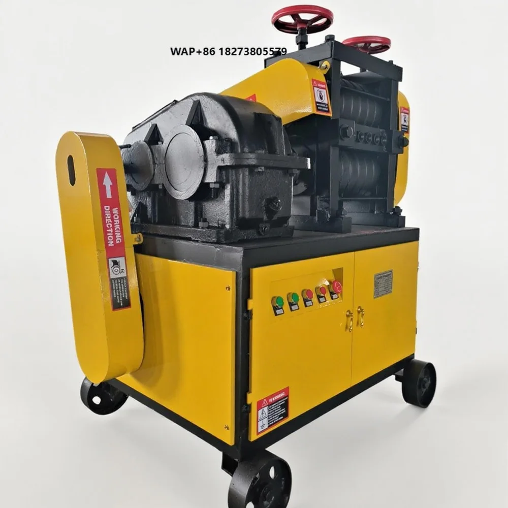 Direct Factory Sales Hydraulic Automatic Steel Bar & Rebar Straightening Cutting Machine with Motor