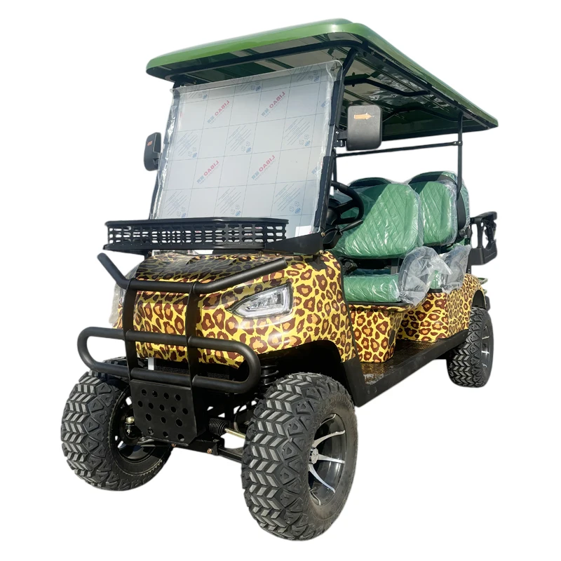 Wholesale New Arrival Style for Exclusive Partner New Design 2/4/6 Passengers Lithium Battery Vehicle Electric Golf Cart