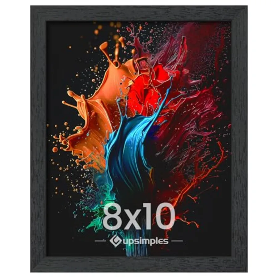 Picture Frame, Wall Gallery Photo Frames with Engineered Wood, 1 Pack