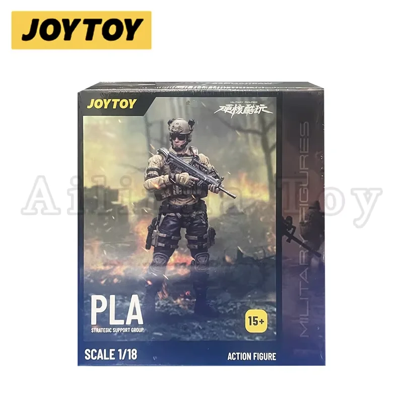 JOYTOY 1/18 figurka Hardcorowy Ranger i PLA grupa wsparcia strategicznego Anime Model wojskowy