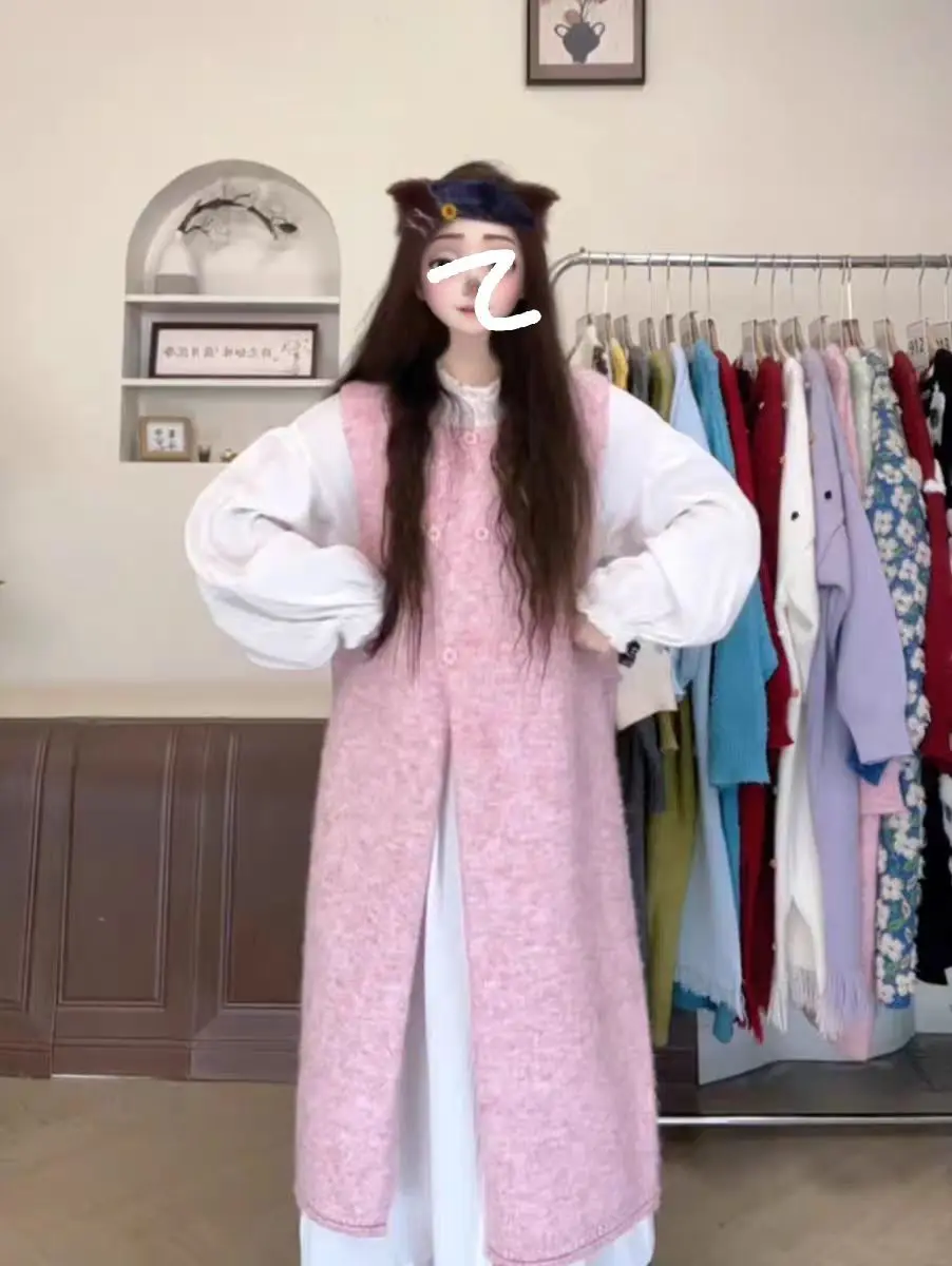 

Вязаное платье без рукавов для свадьбы, женское, осеннее, с высоким воротом, с перекрученными элементами, ажурное, для девушек, свежее, элегантное, с изогнутой вышивкой, в готическом стиле, простое