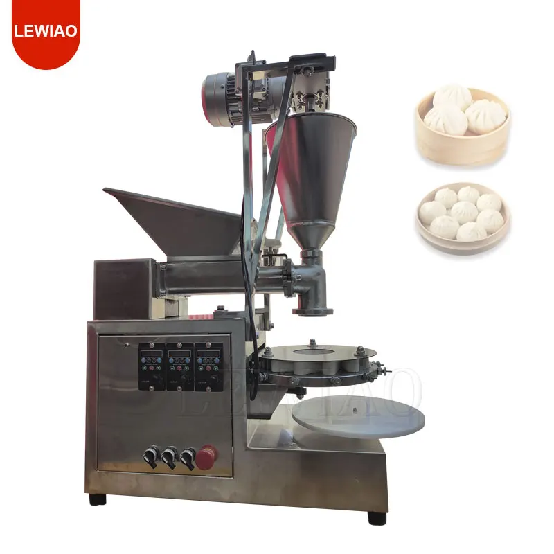 Manufacturer Commercial Baozi Momo Making Machine Soup Dumpling Machine Automatic Steamed Stuffed Bun Making Machine