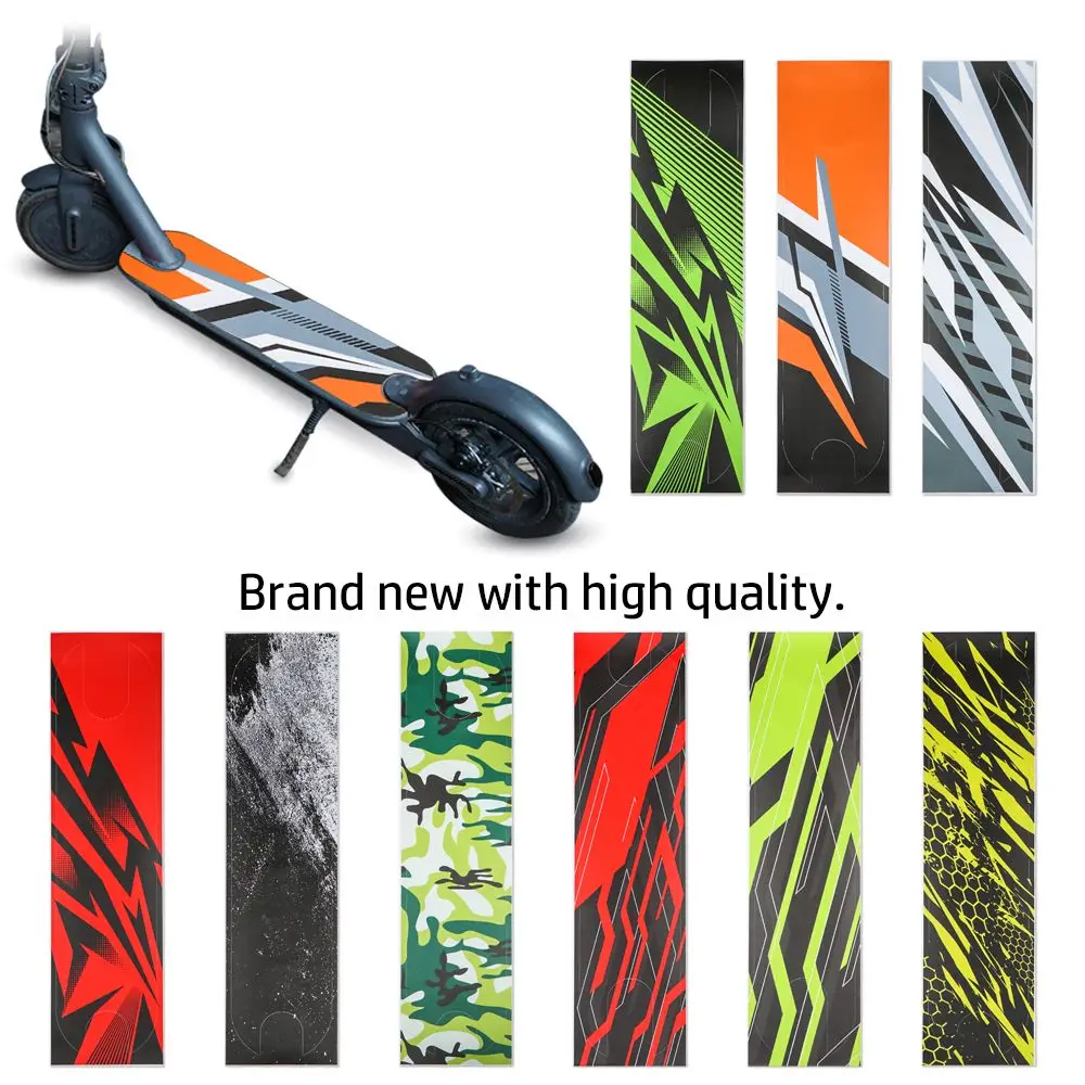 M365 M365Pro Personality Scooters Pedal Pads Electric Scooter Accessories Matte Pad Decoration Waterproof Sunscreen Sticker