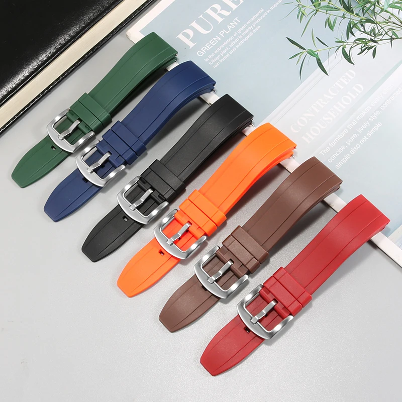 Orange Green Blue Watchband Suitable For Casio GA110 Watch Chain GM GD/GLS 2100 DW5600 5610 Silicone Watch Strap